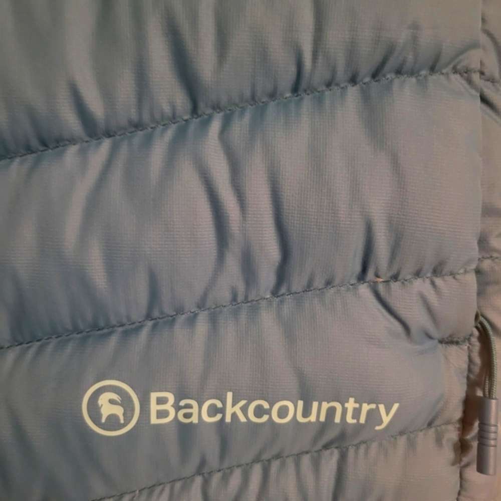 Backcountry Blue Puffer Jacket - Picture 4 of 5